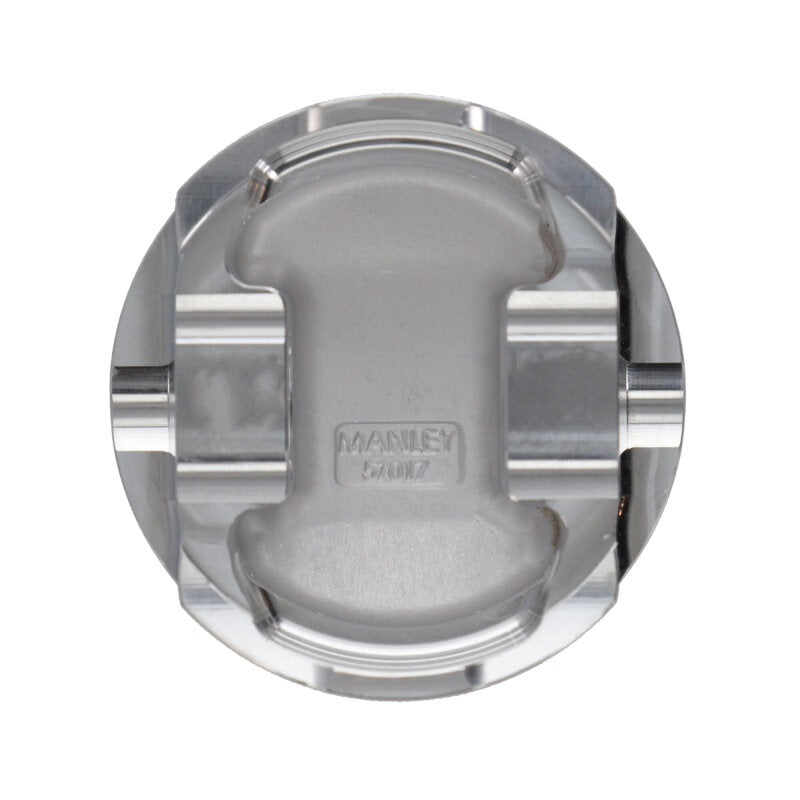 Manley Performance Manley Mitsubishi 4B11 86.5mm Bore +.5mm Oversize +2cc Dome Platinum Series Piston Set w/ Rings