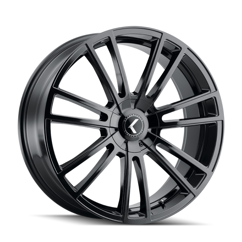 Kraze Wheels Kraze KR183 Spectra 20x8.5 / 5x108/114.3 BP / 38mm Offset / 72.62mm Hub Gloss Black Wheel