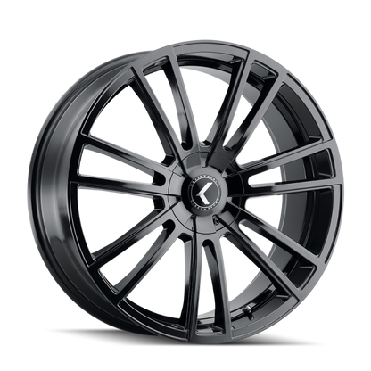 Kraze Wheels Kraze KR183 Spectra 20x8.5 / 5x108/114.3 BP / 38mm Offset / 72.62mm Hub Gloss Black Wheel