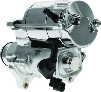 Bikers Choice 07-17 Big Twin / 06 Dyna (Except M-8) Chrome 1.4KW Starter