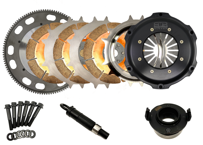 Competition Clutch Honda H Series 184mm Triple Disc Ceramic Clutch Kit
