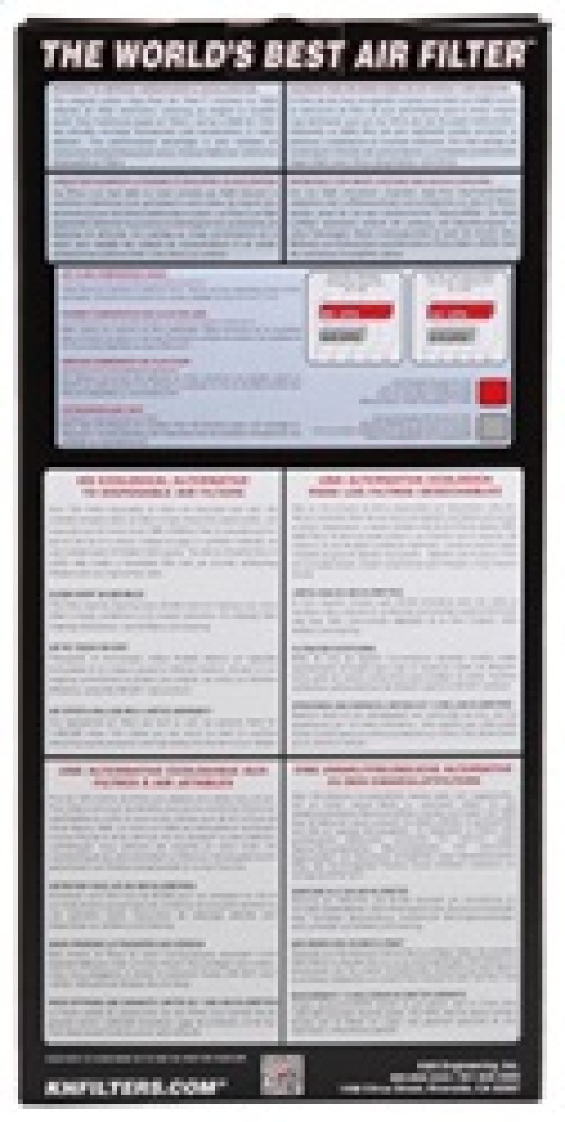 K&N Engineering K&N Replacement Air Filter FORD F250 SD / F350 SD 6.8L V10, 2005-2007