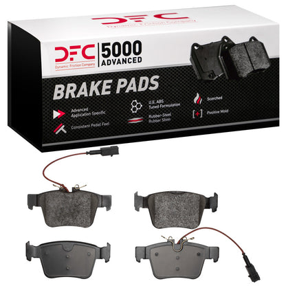 DFC 17-25 Alfa Romeo Giula Rear 5000 Advanced Ceramic Brake Pads