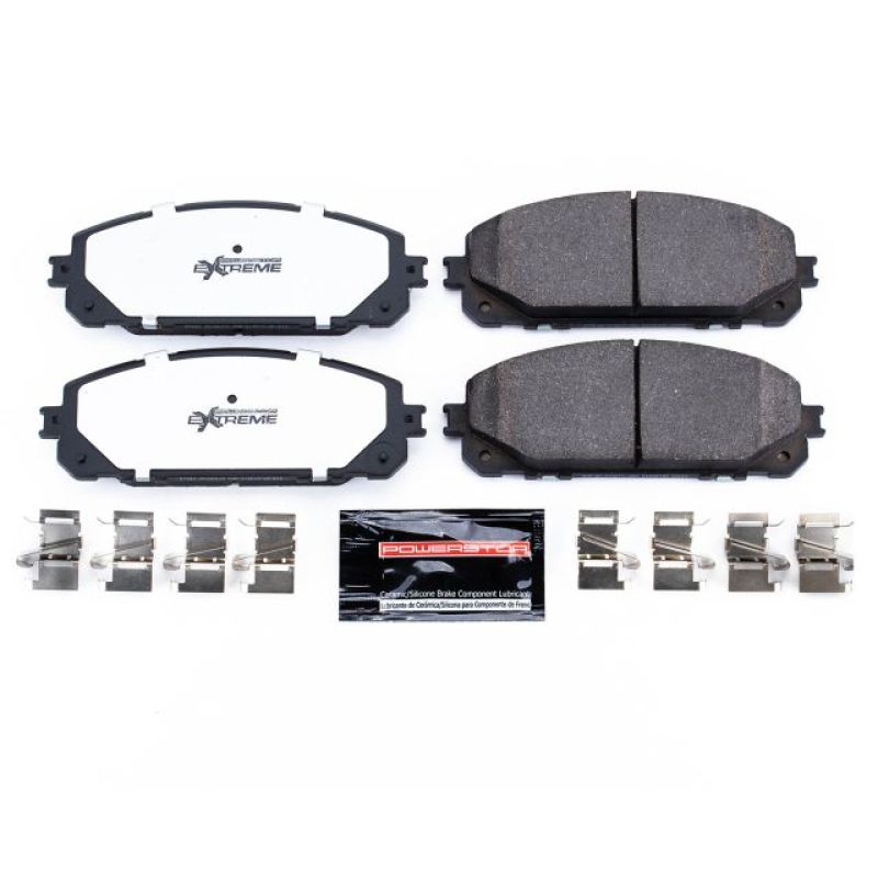 PowerStop Power Stop 14-19 Jeep Cherokee Front Z36 Truck & Tow Brake Pads w/Hardware