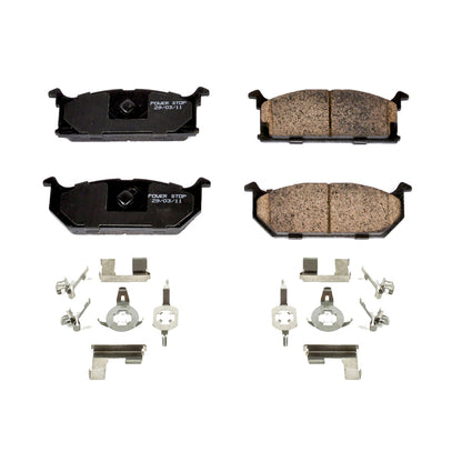 PowerStop Power Stop 89-94 Geo Metro Front Z17 Evolution Ceramic Brake Pads w/Hardware