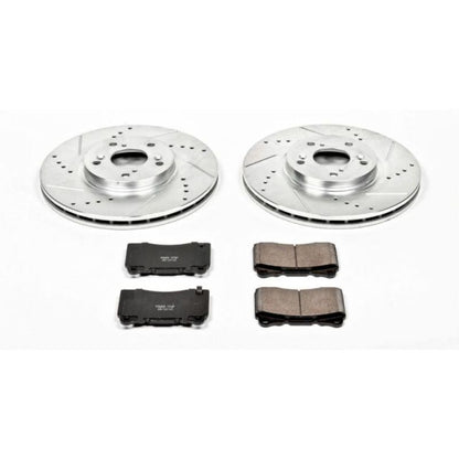 PowerStop Power Stop 04-08 Acura TL Front Z23 Evolution Sport Brake Kit