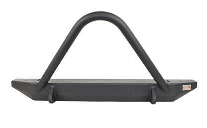 Fishbone Offroad 97-06 Jeep Wrangler TJ Rubicon Steel Front Bumper W/Stinger - Blk Txtrd Powdercoat