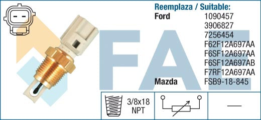 FAE AE33426 Intake Air Temperature Sensor