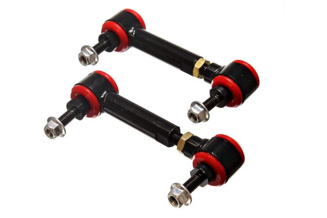 Energy Suspension 9.8169R Pivot Style End Link Set 3 3/4inch-4 3/4inch
