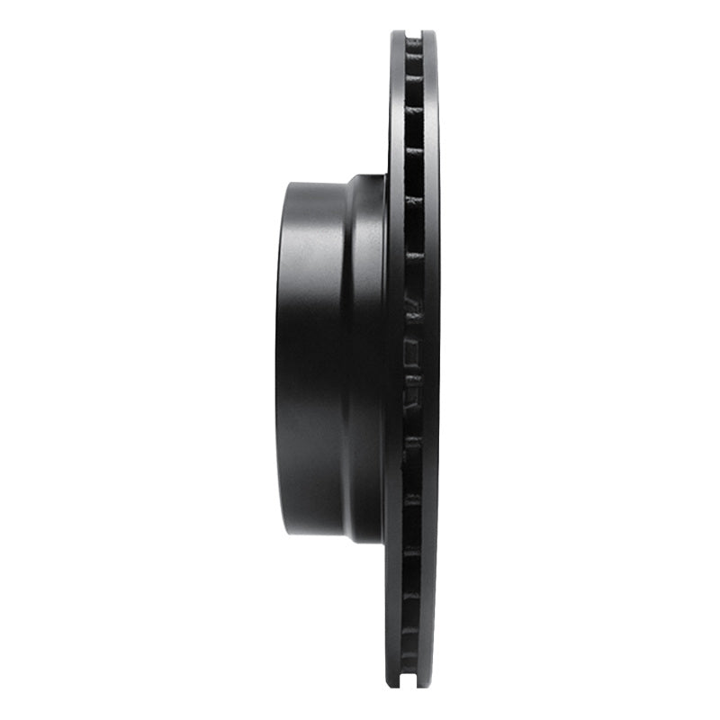 R1 Concepts R1 06-21 BMW 320I (USA/Canada) Rear Right Drilled & Slotted Black Brake Rotor