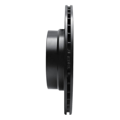 R1 Concepts R1 06-21 BMW 320I (USA/Canada) Rear Right Drilled & Slotted Black Brake Rotor
