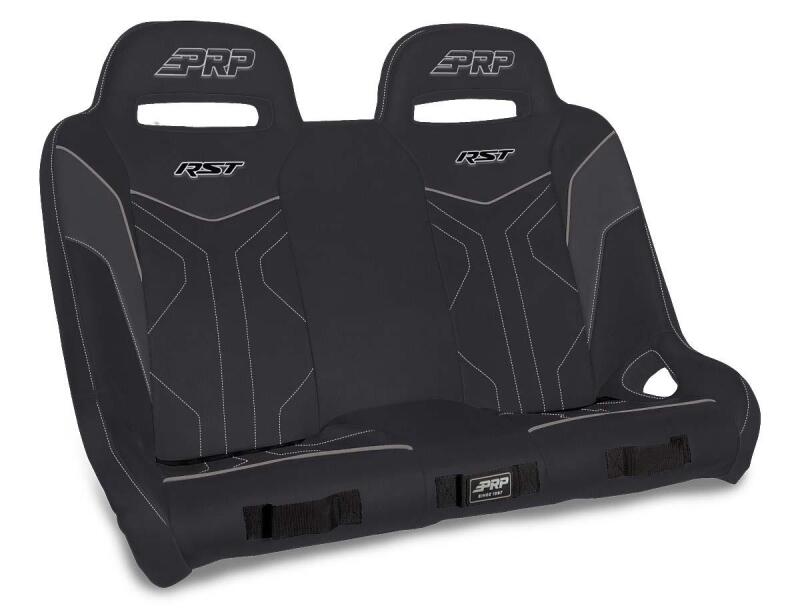 PRP Seats PRP Polaris RZR XP4 1000/XP4 Turbo/XP4 Turbo S RST Rear Suspension Bench- Black/Grey
