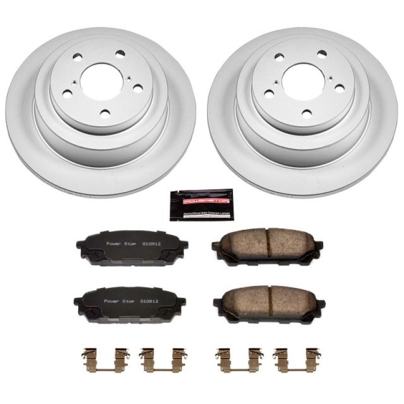 PowerStop Power Stop 05-06 Saab 9-2X Rear Z17 Evolution Geomet Coated Brake Kit