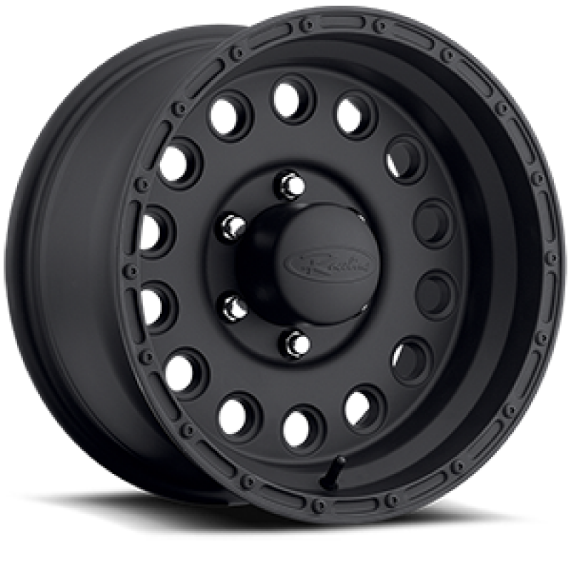 Raceline 887B Rock Crusher 17x9in / 8x170 BP / 0mm Offset / 130.81mm Bore - Satin Black Wheel