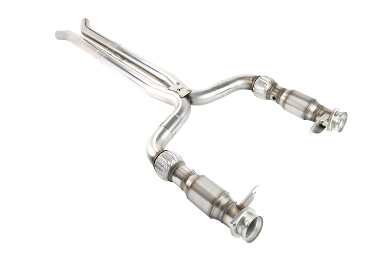 Kooks Headers Kooks 2015+ Ford Mustang GT350 5.2L 3in x 2-3/4in Cat SS X-Pipe Kooks HDR Req