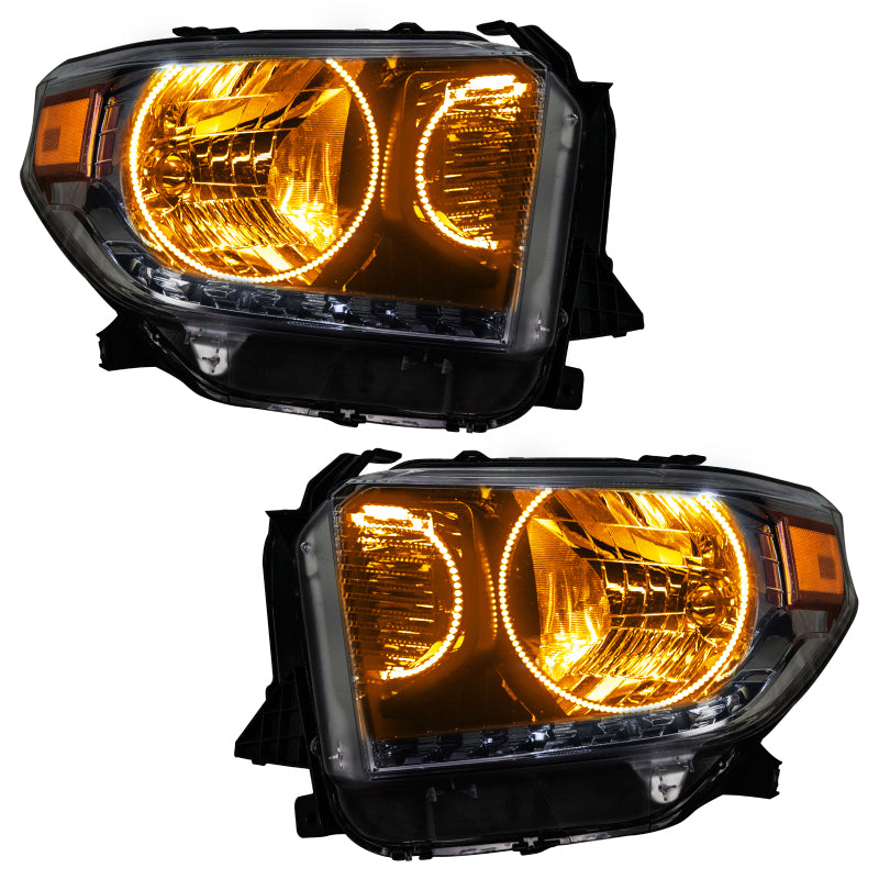 ORACLE Lighting Oracle 14-17 Toyota Tundra SMD HL - Dual Halo Kit - ColorSHIFT