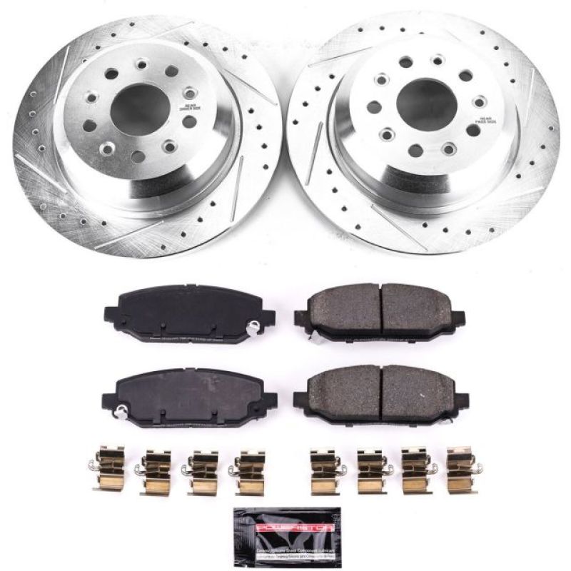 PowerStop Power Stop 18-19 Jeep Wrangler Rear Z23 Evolution Sport Brake Kit