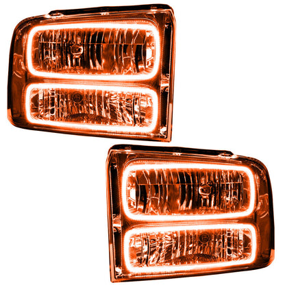 ORACLE Lighting Oracle 05-07 Ford F-250/350 SMD HL - Chrome - ColorSHIFT w/ Simple Controller