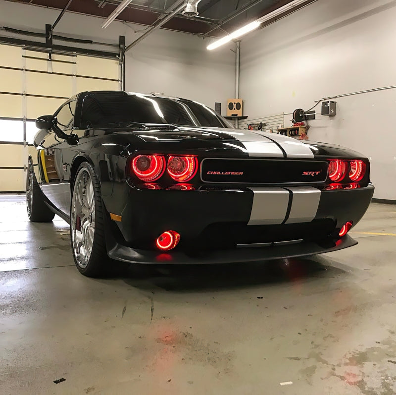 ORACLE Lighting Oracle Dodge Challenger 08-14 Halo Kit (ProjectorHL) - ColorSHIFT