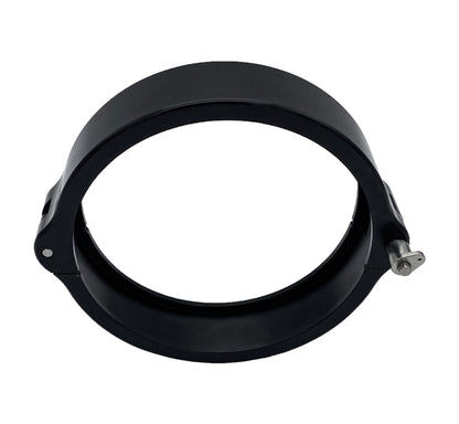 Granatelli Motor Sports Granatelli 3.5in Dual Seal Clamshell Clamp - Aluminum Black