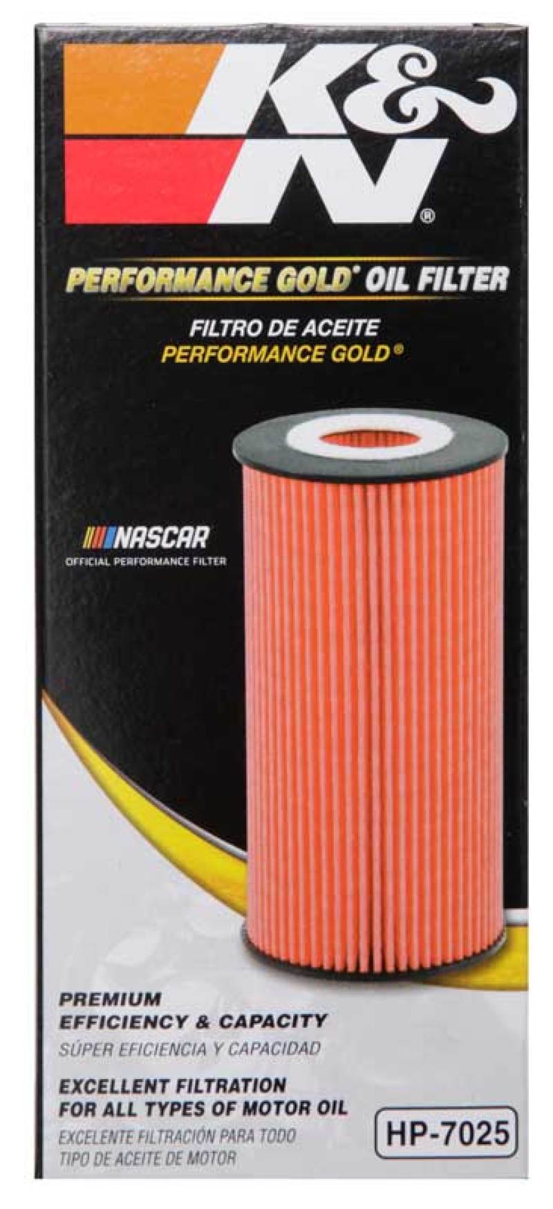 K&N Engineering K&N Performance Oil Filter for 11-13 Chrysler 200/300 3.6L / 11-13 Dodge Durango 3.6L