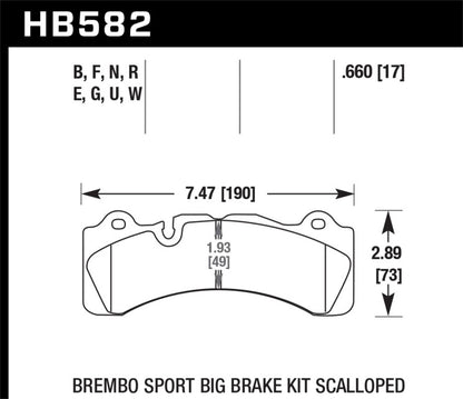 Hawk Performance Hawk DTC-70 Compound Brake Pads