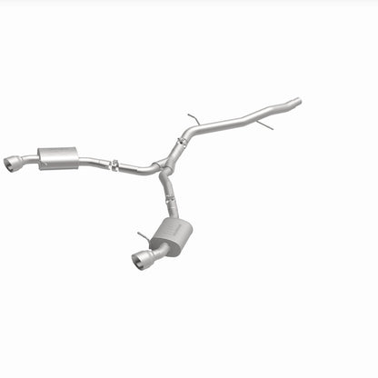MagnaFlow 18-19 Audi A5 Dual Exit Polished Stainless CatBack Exhaust - 3in Main Piping Diameter