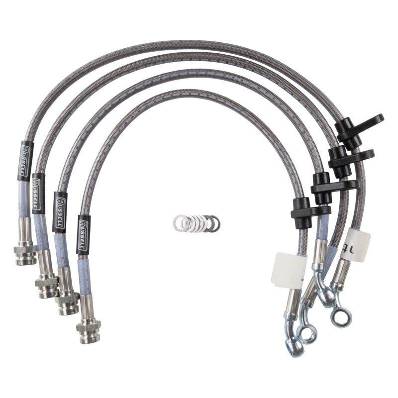 Russell Performance 03-05 Honda Civic Si/02-06 Acura RSX Type S Brake Line Kit