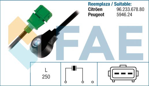 FAE AE60134 Knock Sensor