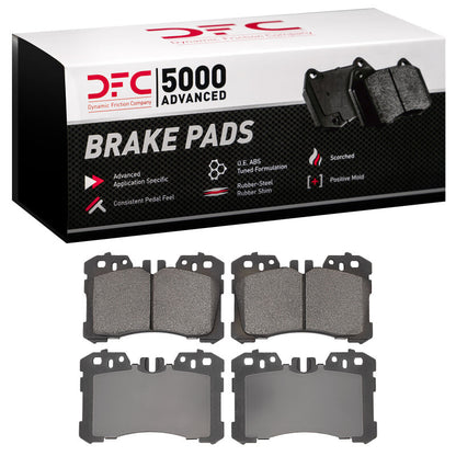 DFC 07-17 Lexus LS600h Front 5000 Advanced Low Metallic Brake Pads