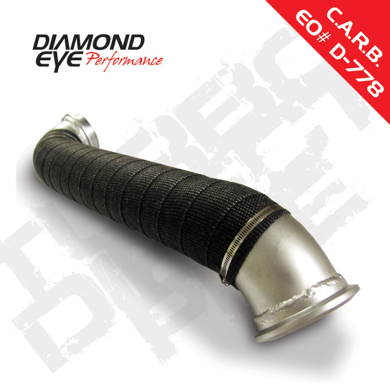 Diamond Eye Performance Diamond Eye TURBO-DIRECT 3in AL CHEVY/GMC LLY LBZ LLM DURAMAX 04-10