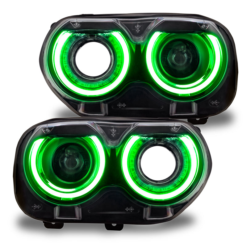 ORACLE Lighting Oracle 15-21 Dodge Challenger RGB+W Headlight DRL Upgrade Kit - ColorSHIFT - BC1
