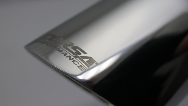 CORSA Performance Corsa Single Universal 2.5in Inlet / 4in Outlet Polished Pro-Series Tip Kit