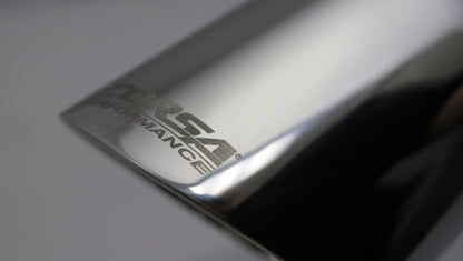 CORSA Performance Corsa Single Universal 2.5in Inlet / 4in Outlet Polished Pro-Series Tip Kit