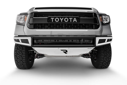 N-Fab M-RDS Front Bumper 14-17 Toyota Tundra - Gloss Black w/Silver Skid Plate