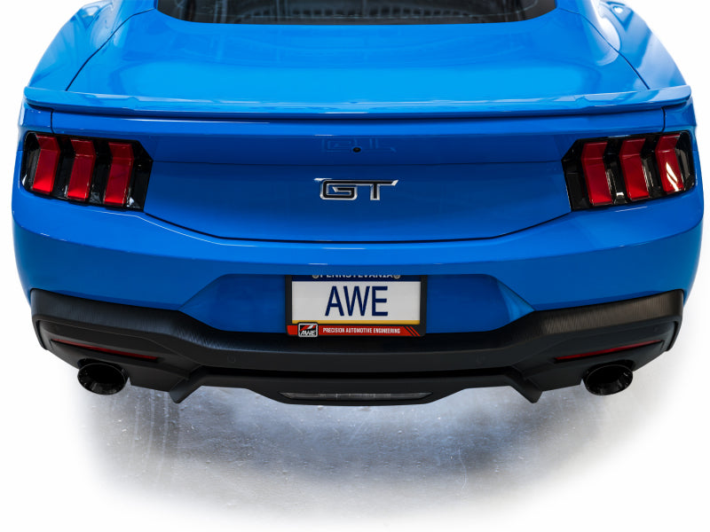 AWE Tuning AWE 2024 Ford Mustang GT Fastback S650 RWD Track Edition Cat-Back Exhaust w/ Dual Diamond Black Tips