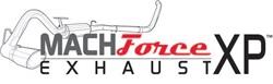 aFe MACHForce XP Exhausts Tips SS-304 EXH Tip 3In x 4Out x 12L Sgl-Ang Weld On