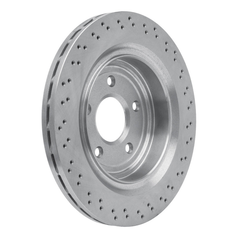 DFC 06-13 Cadillac XLR Rear Drilled Brake Rotor