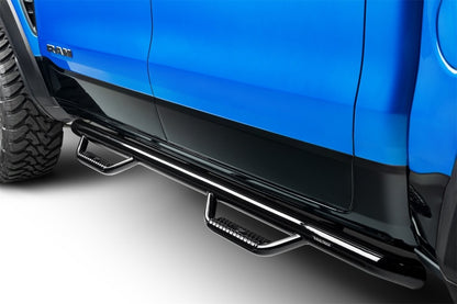 N-Fab Nerf Step 15.5-17 Dodge Ram 1500 Crew Cab - Gloss Black - Cab Length - 3in