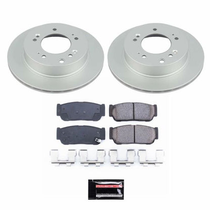 PowerStop Power Stop 07-09 Kia Sorento Rear Z17 Evolution Geomet Coated Brake Kit