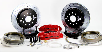 Baer Brakes 88-96 Chevrolet Corvette 14in Pro+ Rear SDZ Brake Kit - Red