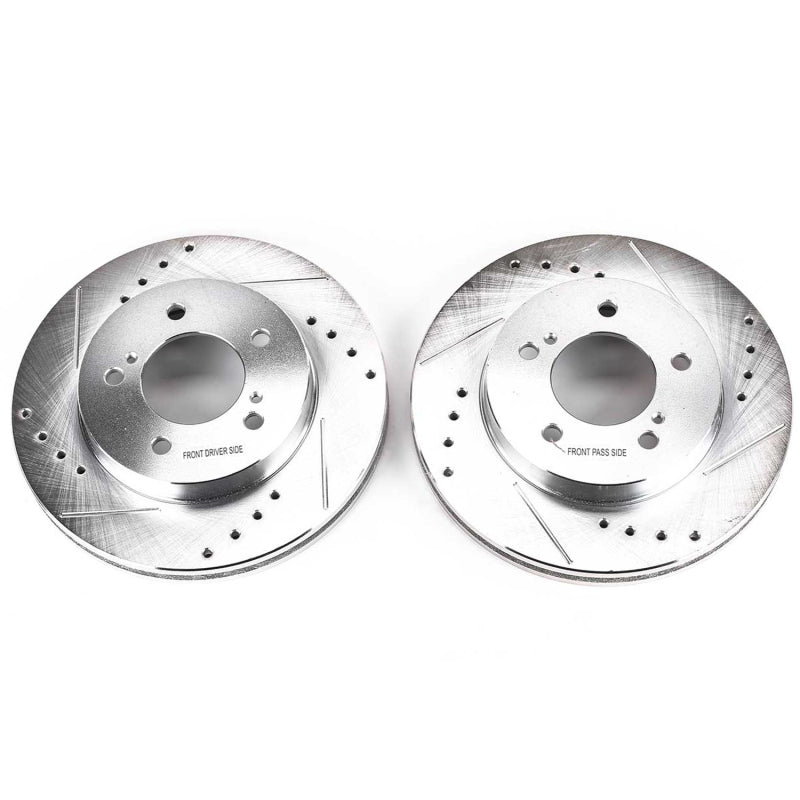 PowerStop Power Stop 93-02 Mercury Villager Front Evolution Drilled & Slotted Rotors - Pair