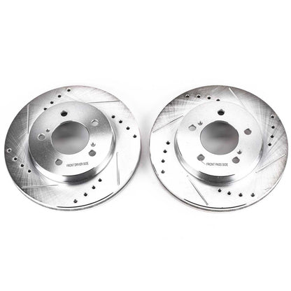 PowerStop Power Stop 93-02 Mercury Villager Front Evolution Drilled & Slotted Rotors - Pair