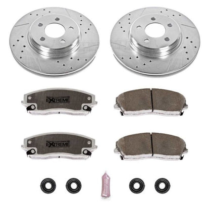 PowerStop Power Stop 05-19 Chrysler 300 Front Z26 Street Warrior Brake Kit