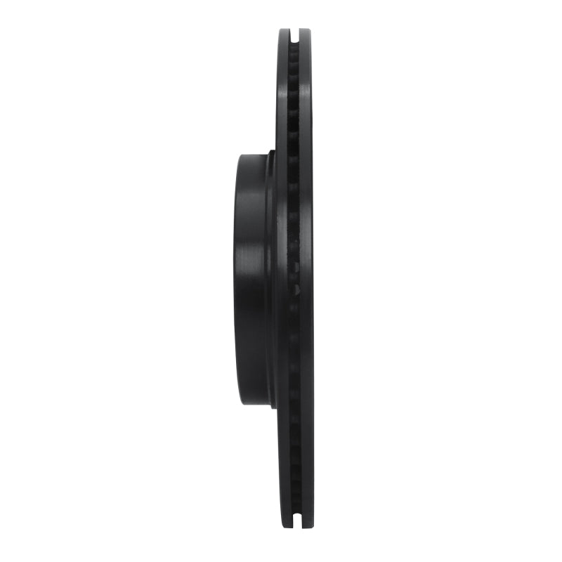 R1 Concepts R1 04-11 Mazda RX-8 Rear Left Drilled & Slotted Black Brake Rotor