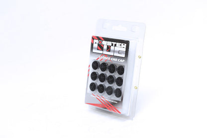 Wheel Mate Monster Lug Nut Caps - Silver 14x1.50