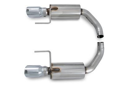 AWE Tuning S550 Mustang EcoBoost Axle-Back Exhaust - Touring Edition (Chrome Silver Tips)