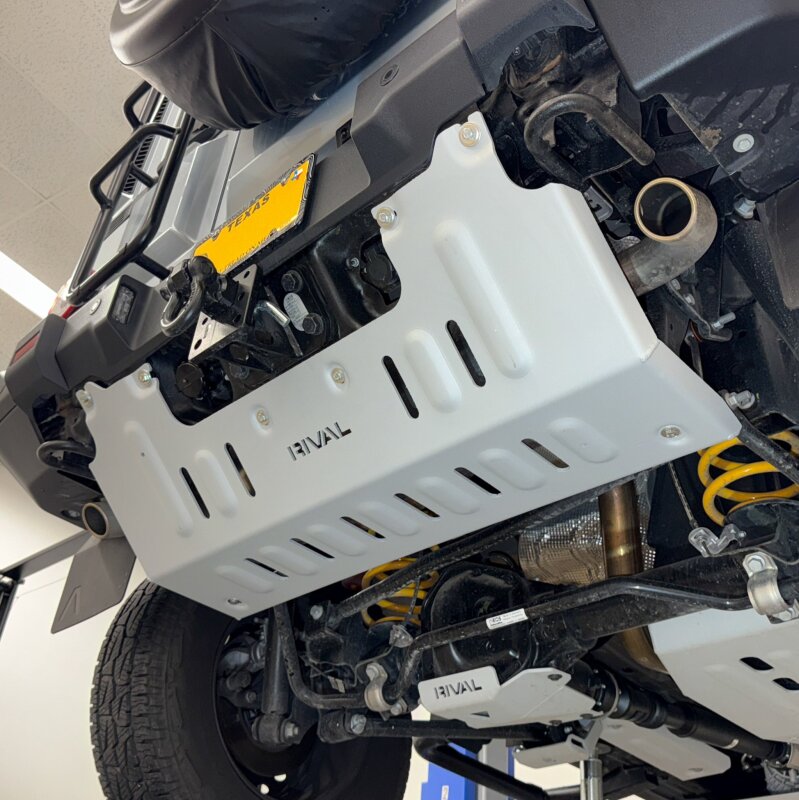 Rival 4x4 Rival Ineos Grenadier Aluminum Exhaust Skid Plate
