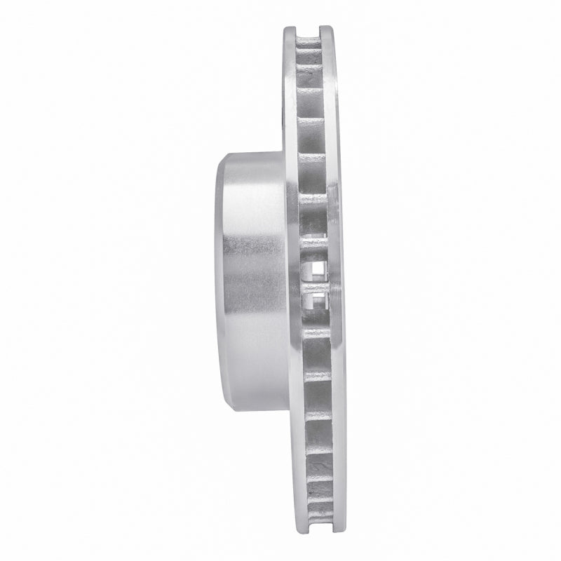 R1 Concepts R1 85-91 Mercedes-Benz 300SD Front Left Drilled & Slotted Silver Brake Rotor