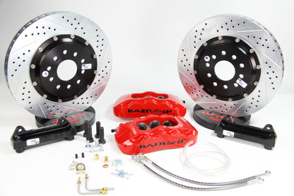 Baer Brakes 98-02 Chevrolet Camaro 13in Pro+ Rear SDZ Brake Kit - Hugger Orange